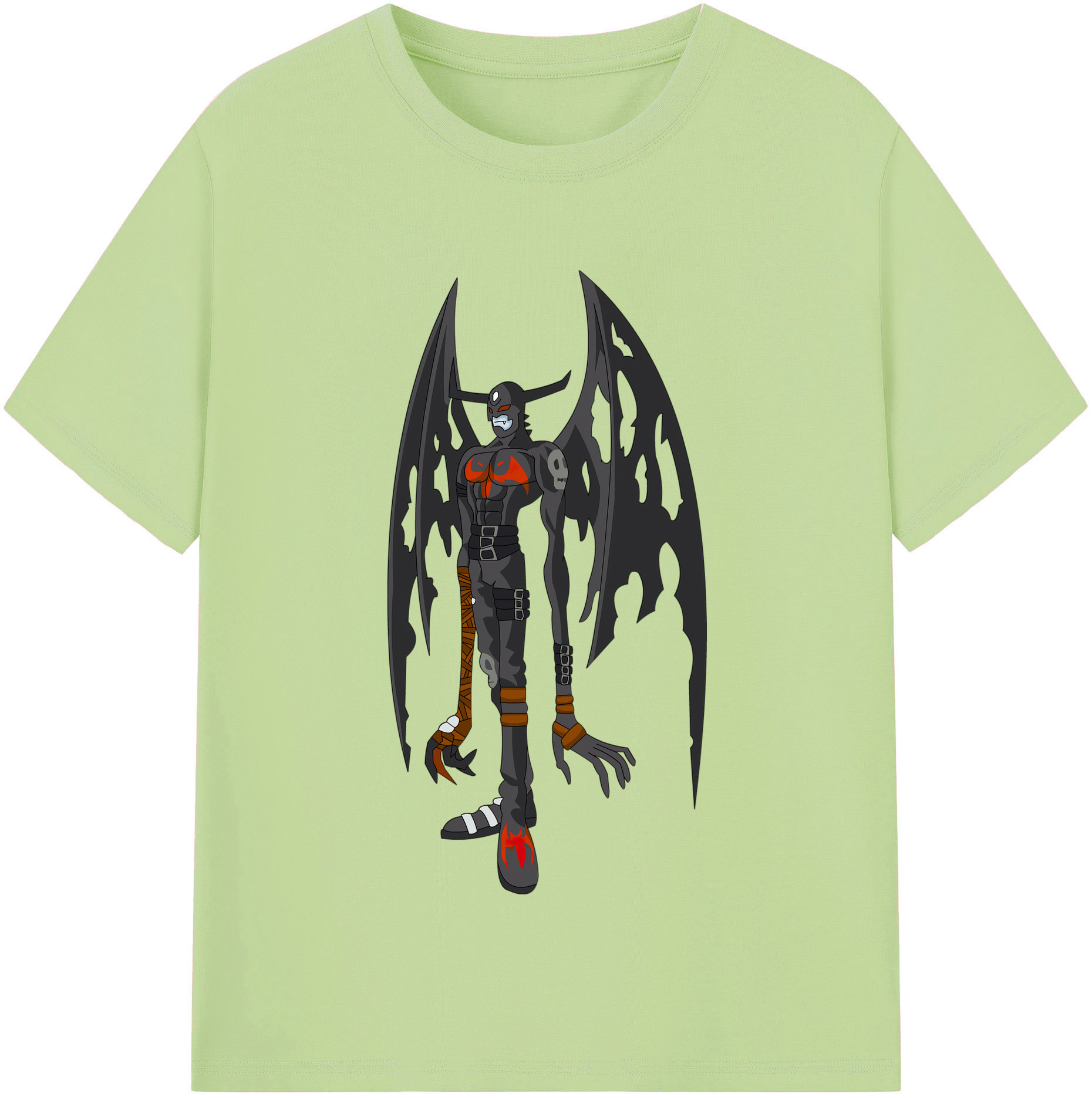 （画像用） Digimon デジタルモンスター/デジモン 綿100％半袖Tシャツ（フロントプリント）